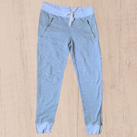 American eagle Zip joggers grey sweats - Picture 3 of 8